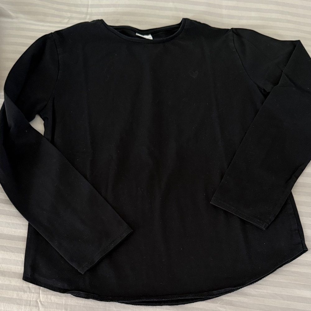Zara Charcoal Long Sleeve Tee